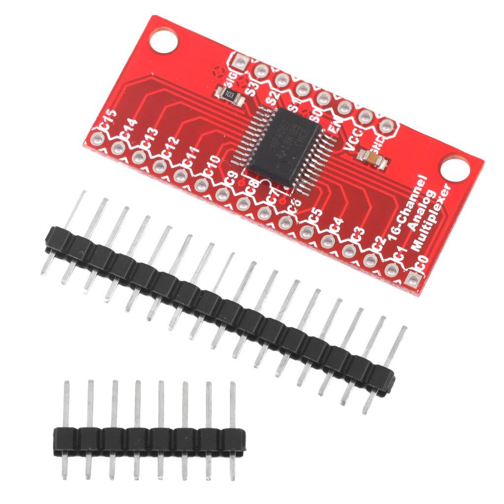 4-7pack 16-Channel Analog Switch Module/Digital MUX Breakout - CD74HC4067