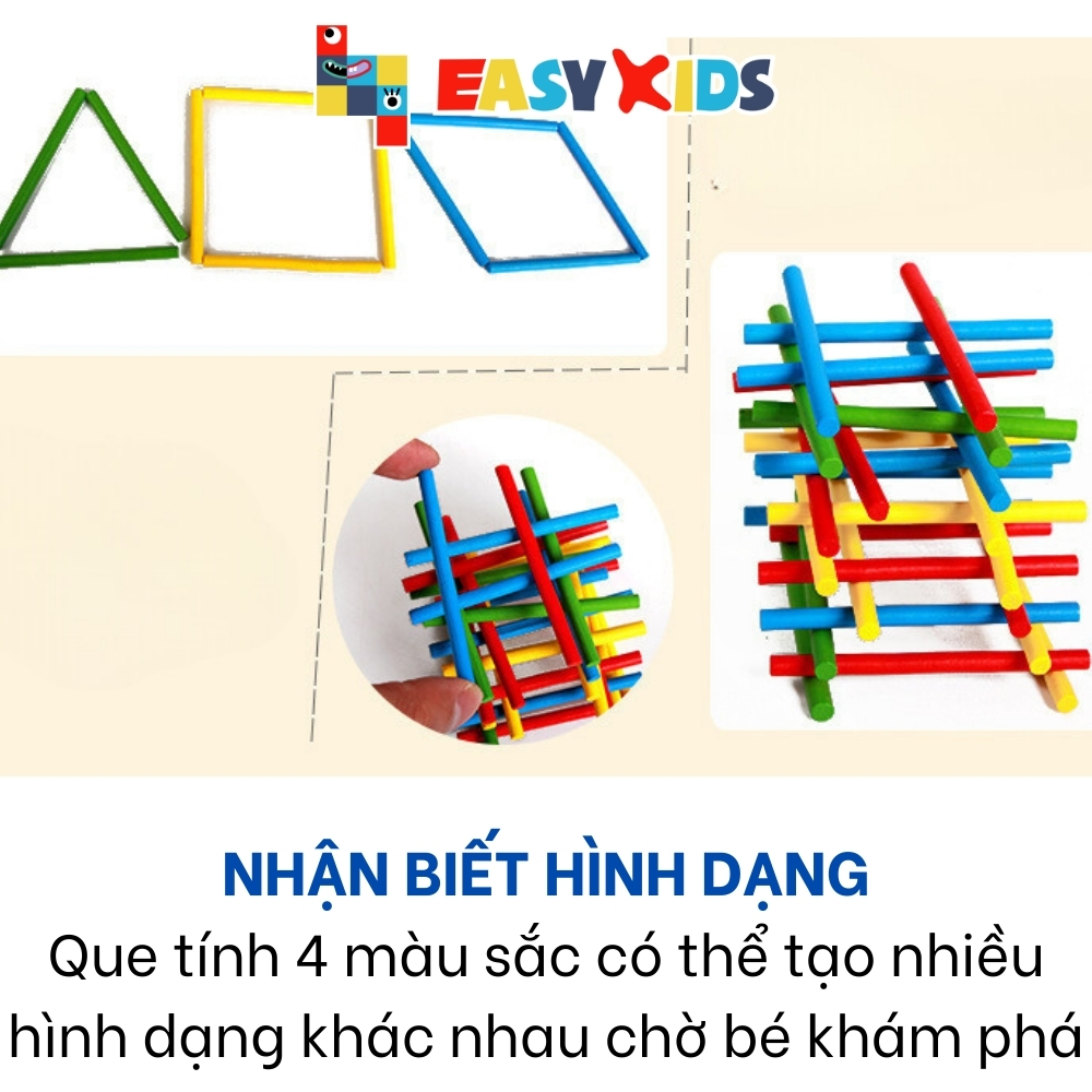 Đồ Chơi Giáo Dục Hộp Toán Học Đa Năng 100 Que Tính, Chữ Số, Bảng 2 Mặt Kèm Đồng Hồ