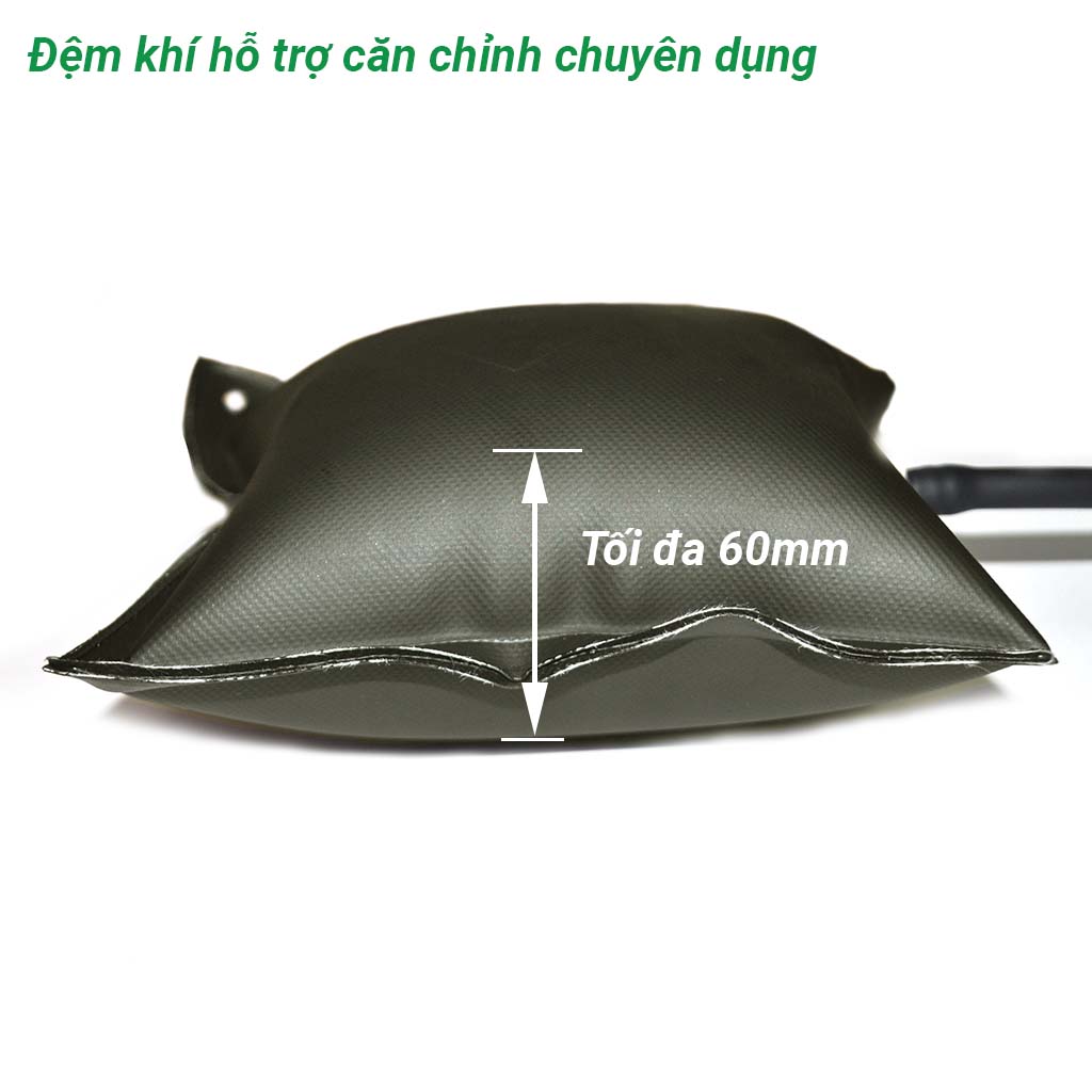 Đệm khí đa năng hỗ trợ căn chỉnh khóa inox