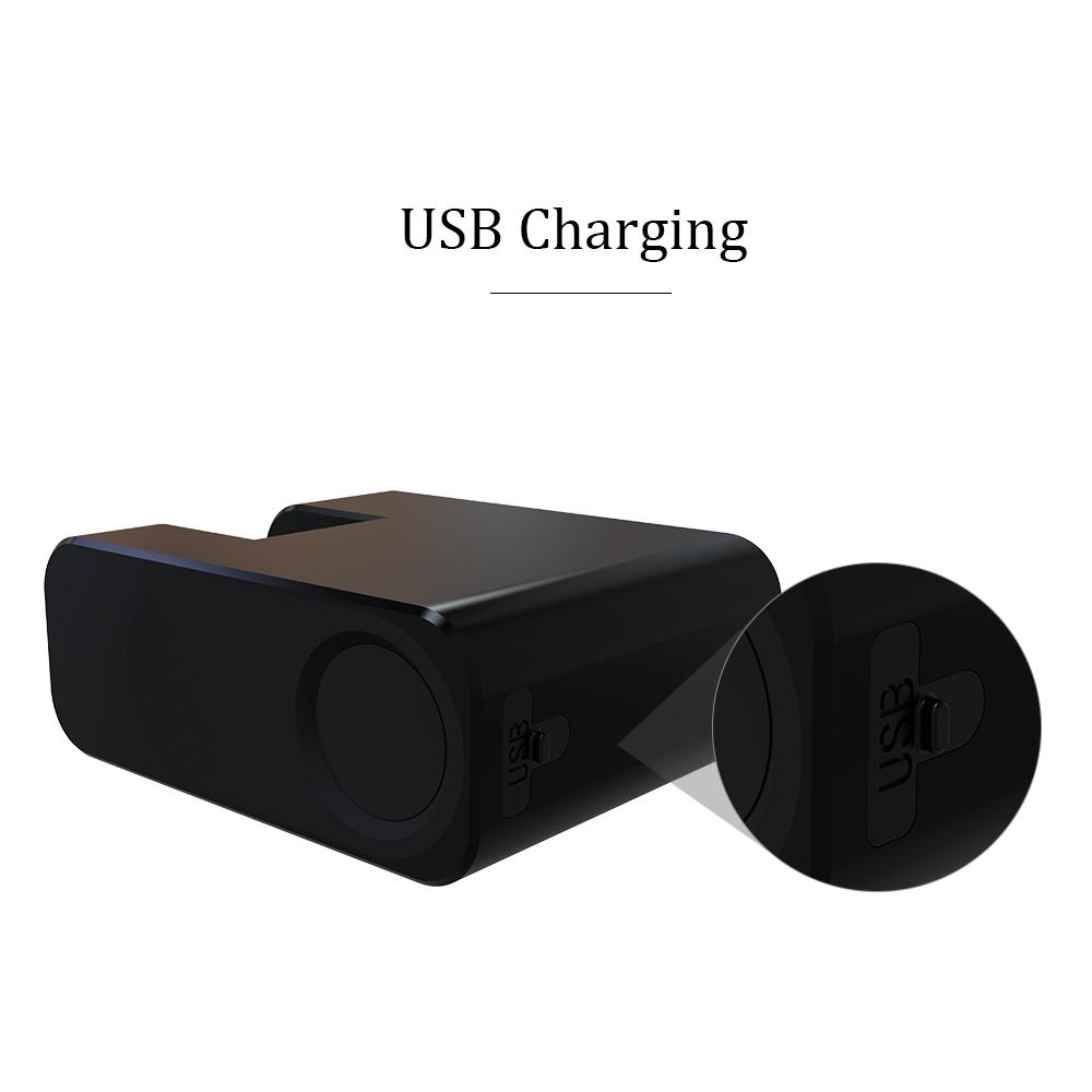 Ổ khóa vân tay XB30F hổ trợ 20 bộ vân tay có thể sạc lại USB