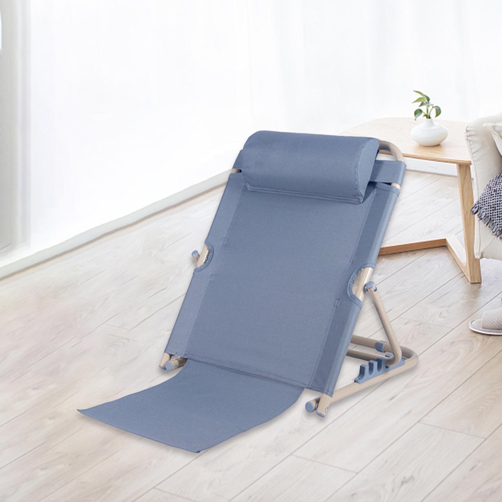 Lifting Bed Backrest Folding Bed Chair Adjustable with Head Cushion for Head