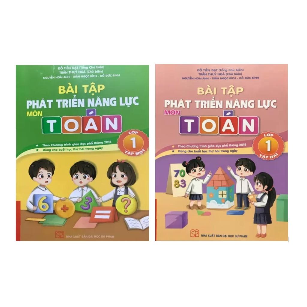Sách - Combo Bài tập phát triển năng lực môn Toán lớp 1