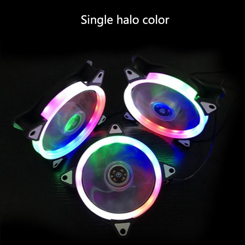 Quạt tản nhiệt tích hợp đèn LED cho CPU máy tính 120mm