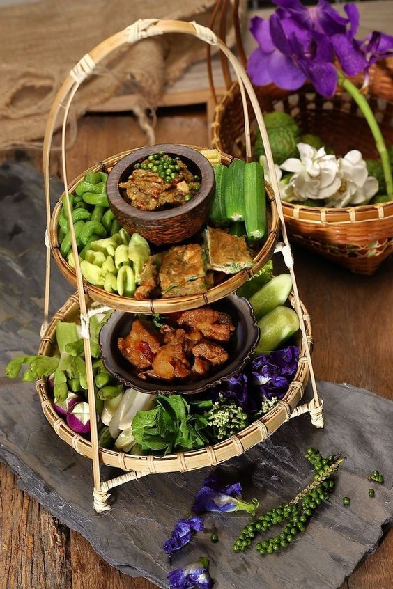 Set combo 3 kệ mẹt tre nhiều tầng sản phẩm làng nghề, Kệ tre dùng để làm decor trang trí