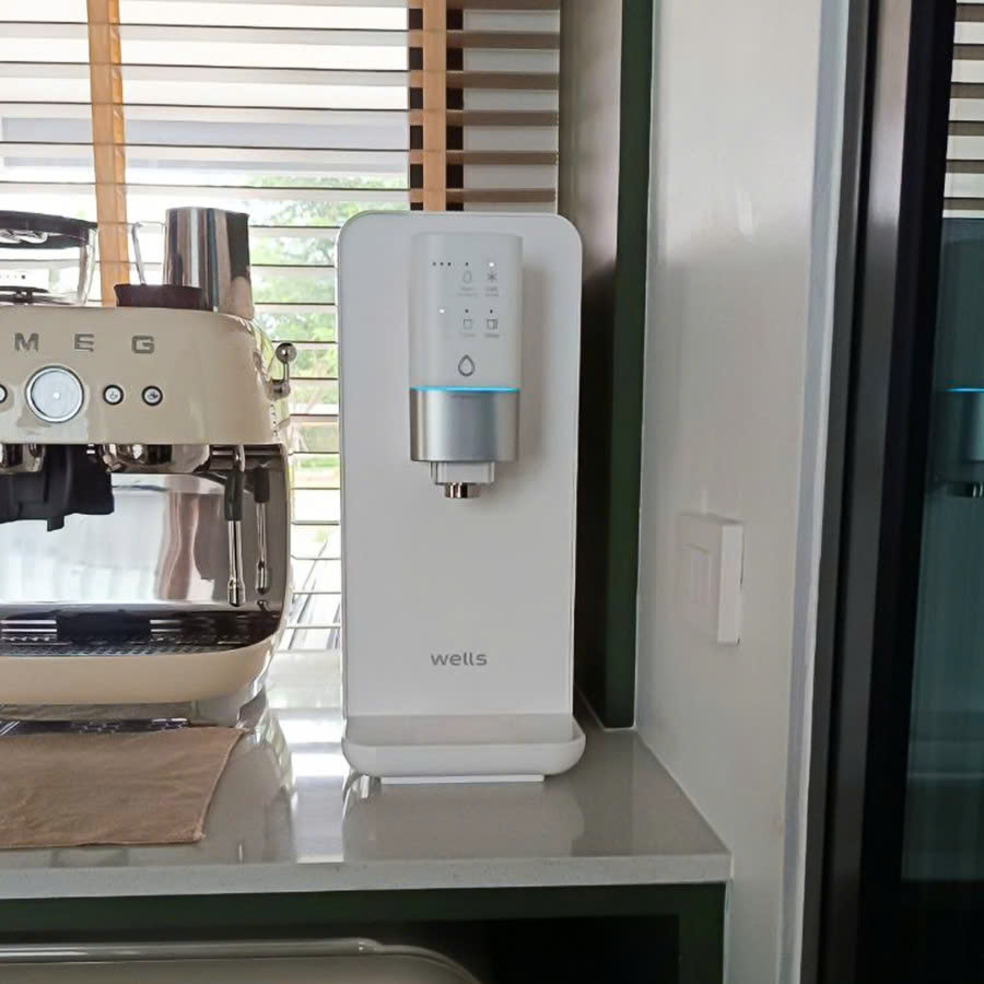 Máy Lọc Nước Wells TT UV+, Diệt Khuẩn UV 99.9%, Tankless Lọc Trực Tiếp,Carbon Plus & Nano Clean - Hàng chính hãng
