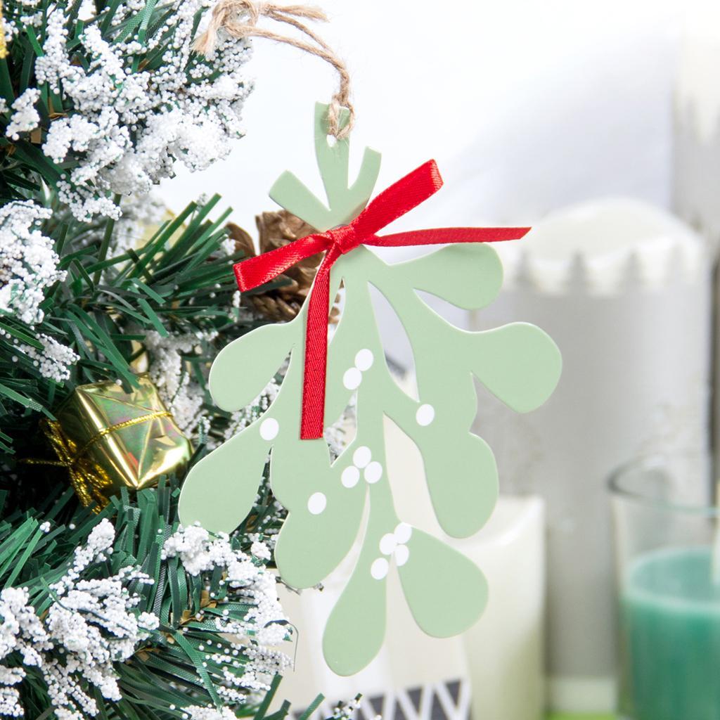 Christmas Holiday Paper Leaves DIY Hanging Garland Decoration