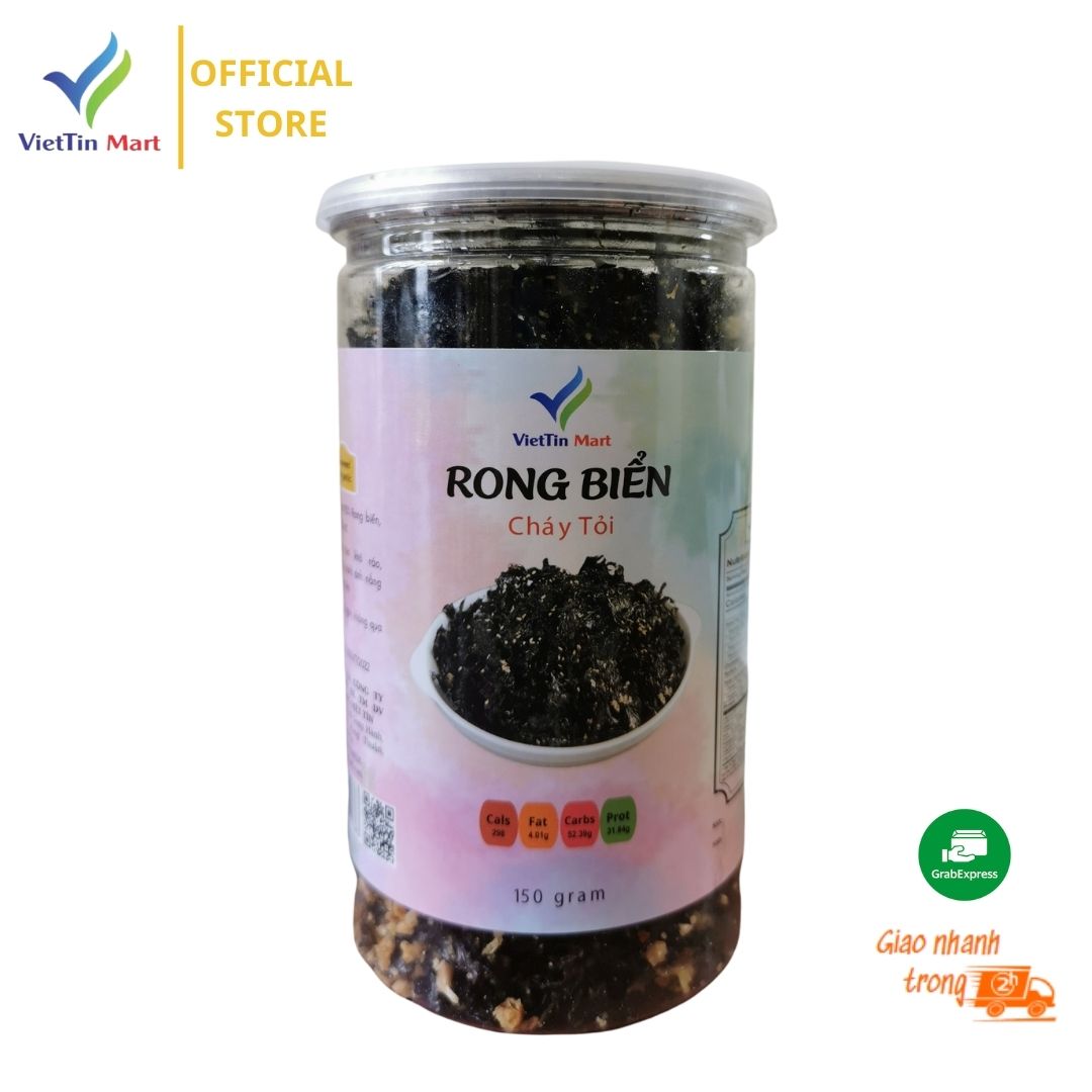 Rong Biển Cháy Tỏi Viettin Mart 150G