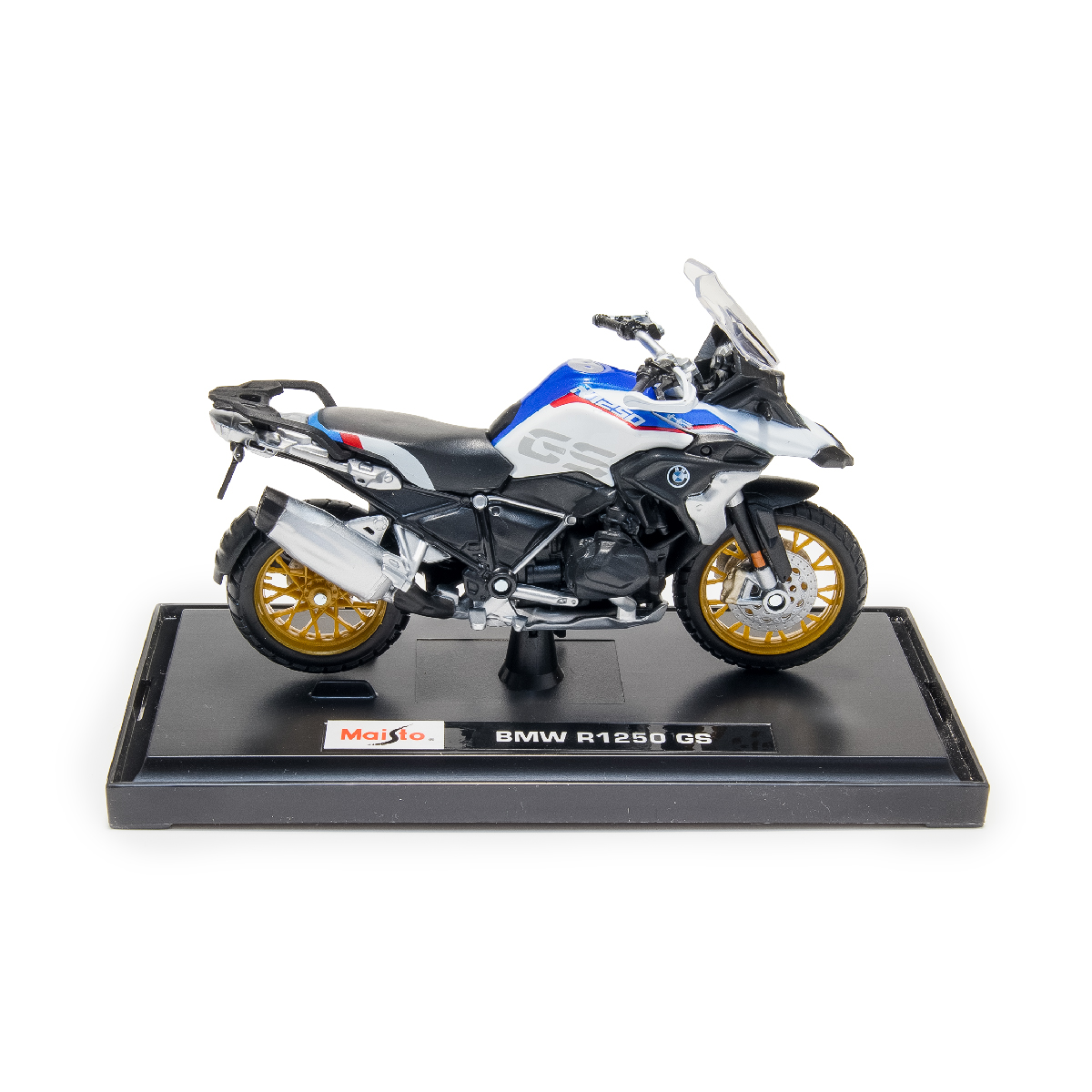 Đồ Chơi Xe Mô Hình Mô Tô Tỉ Lệ 1:18 Bmw R 1250 Gs Có Kệ Đứng MAISTO 20117/MT39300