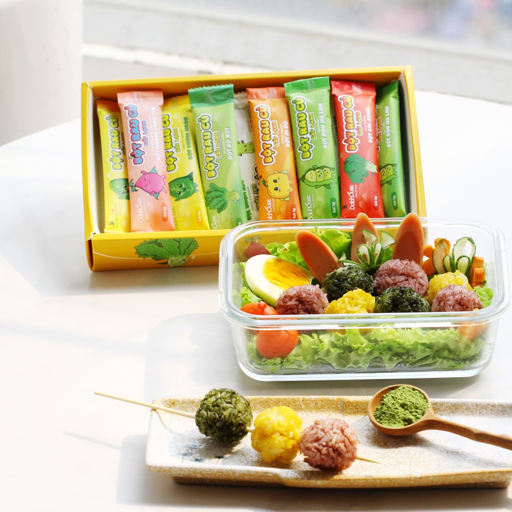 Bột rau củ dinh dưỡng cho bé Dalahouse Hộp 63gr Sấy lạnh nguyên chất, đạt chuẩn Châu Âu