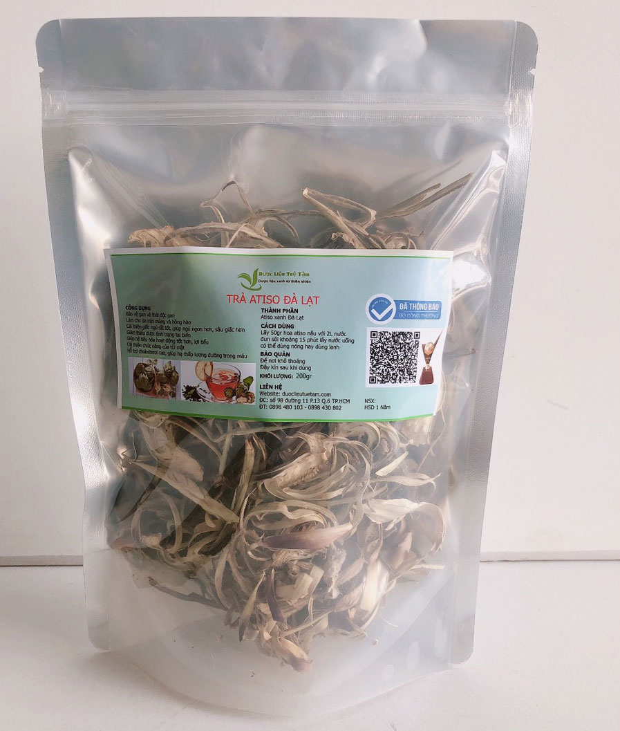 Trà hoa Atiso xanh Đà Lạt (200gr)