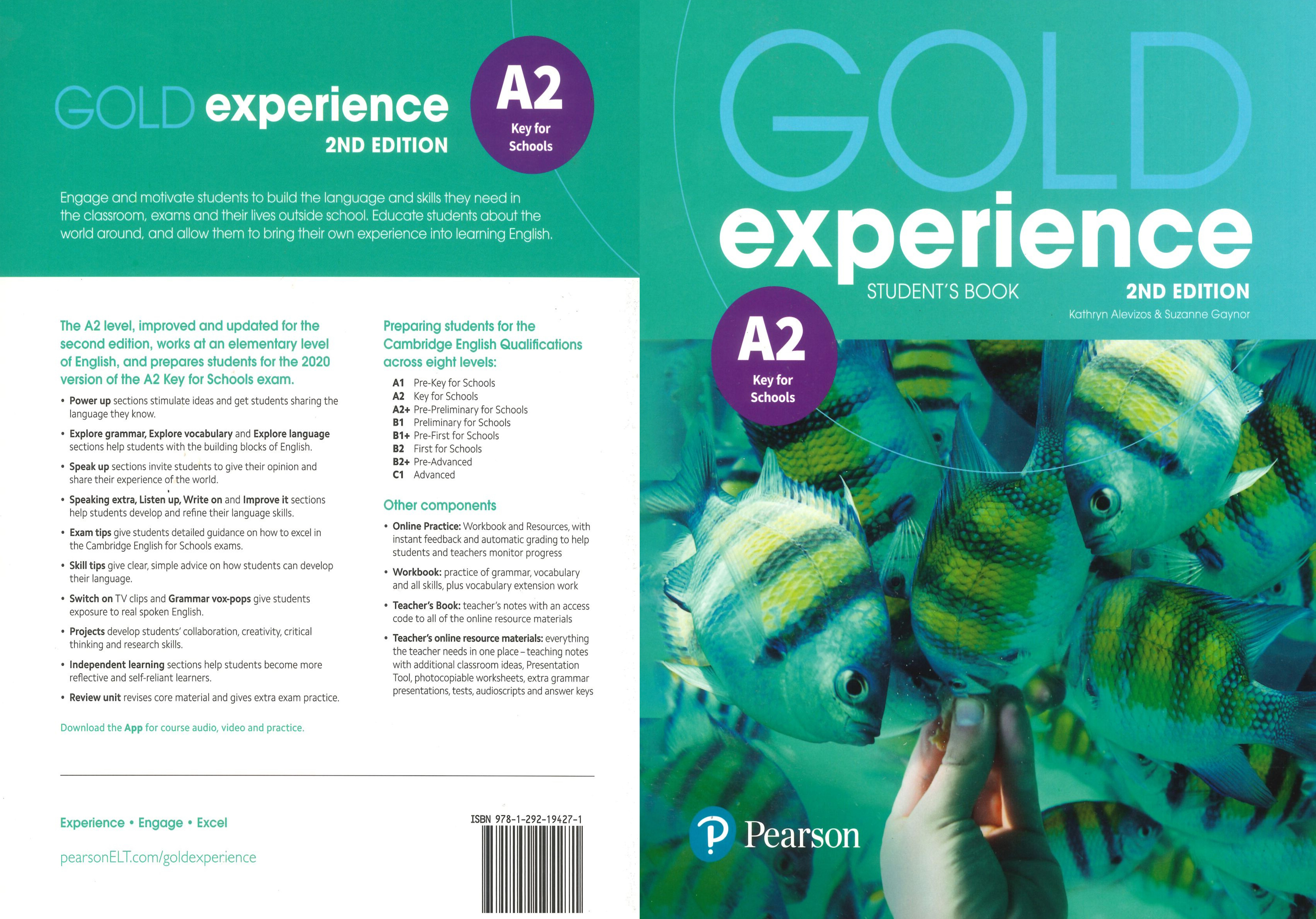 Gold Experience A2 Student bản 2 khổ A4 in màu đẹp