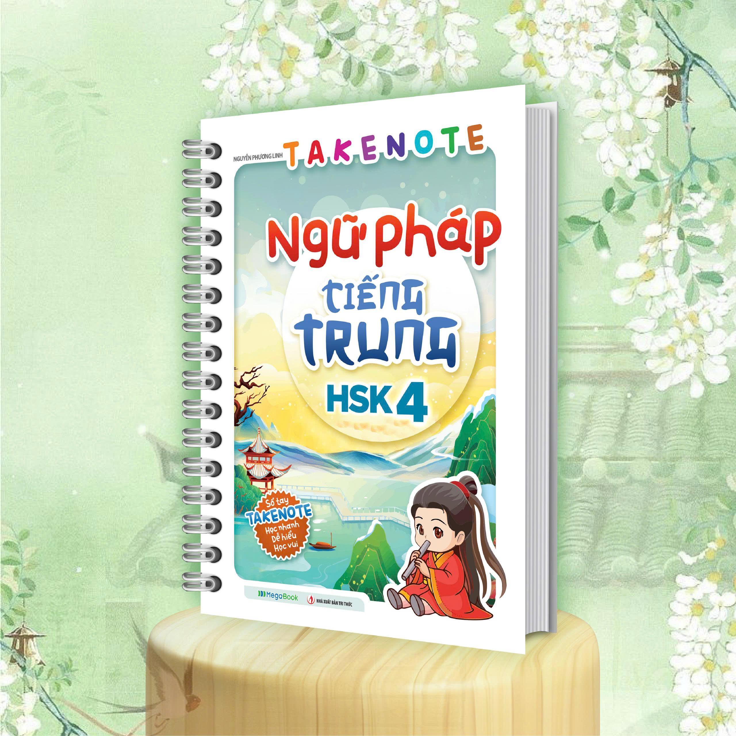 Sách - Takenote Ngữ Pháp Tiếng Trung HSK 4 - ảnh 4