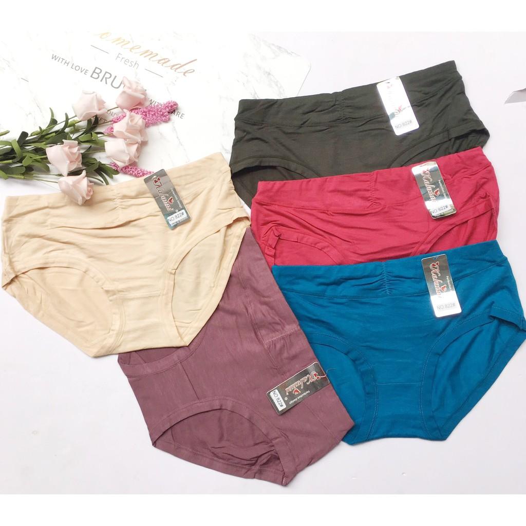 QUẦN LÓT NỮ LƯNG CAO THUN LẠNH - QLNU37