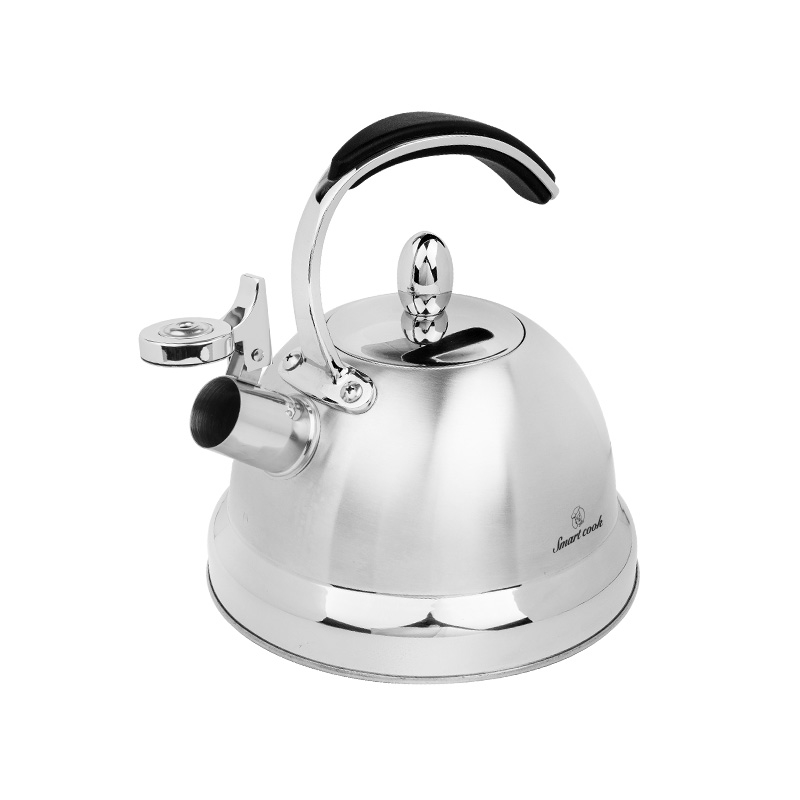 Ấm Đun Nước Siêu Tốc Dùng Cho Bếp Từ Elmich Smartcook SM8280OL (Chất Liệu inox 304 - Dung Tích 2,5L - Có Còi Báo Khi Nước Sôi) - Hàng Chính Hãng