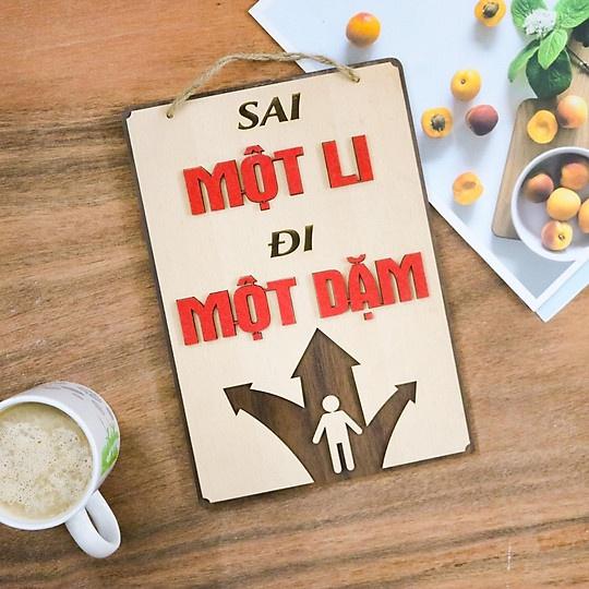 Bảng Gỗ Khẩu Hiệu Trang Trí Văn Phòng, Slogan Tạo Động Lực Làm Việc Nhiều Mẫu Độc Đáo Mẫu 33->43 SLOGAN