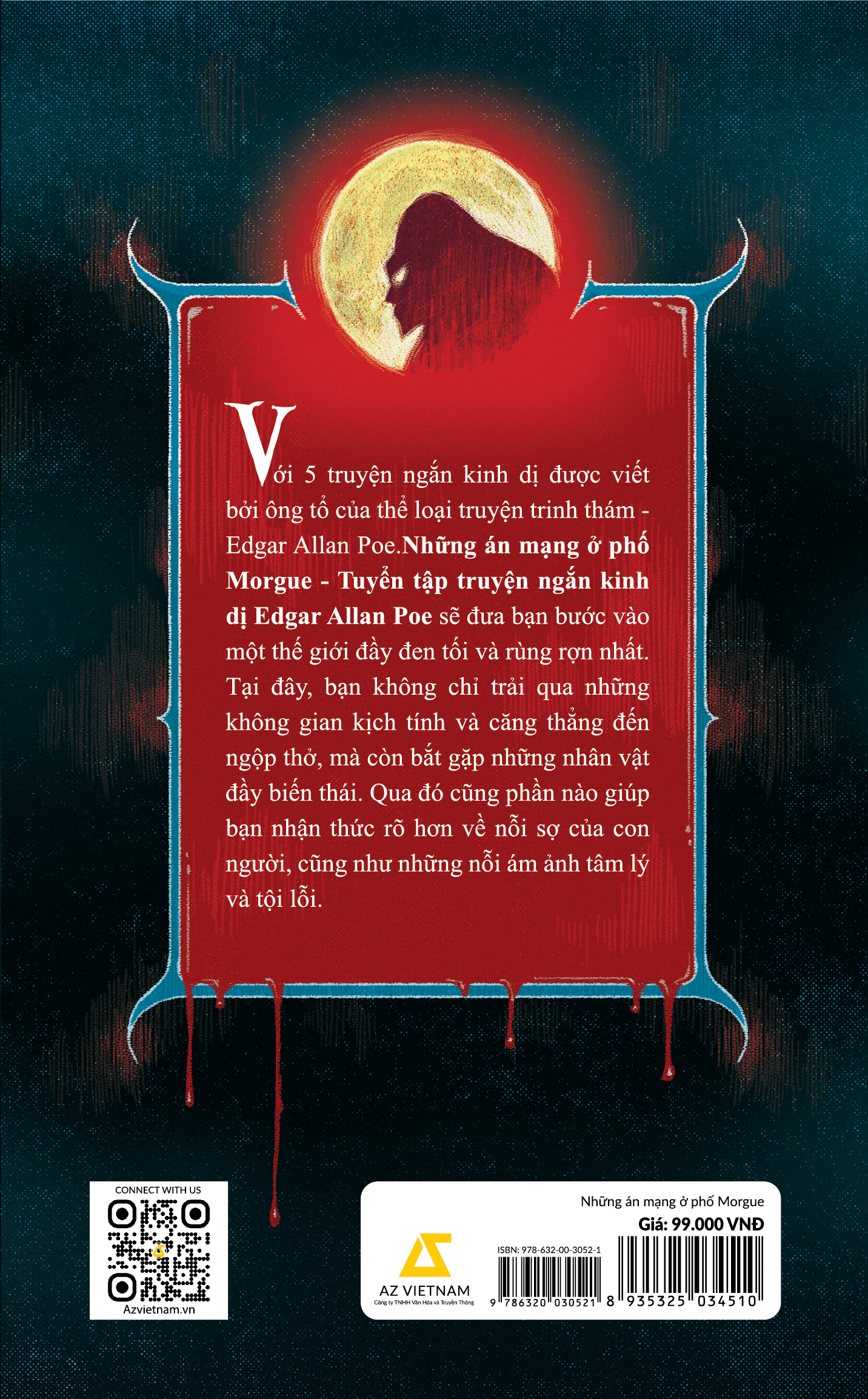 Sách Những Án Mạng Ở Phố Morgue - Tuyển tập truyện ngắn kinh dị Edgar Allan Poe