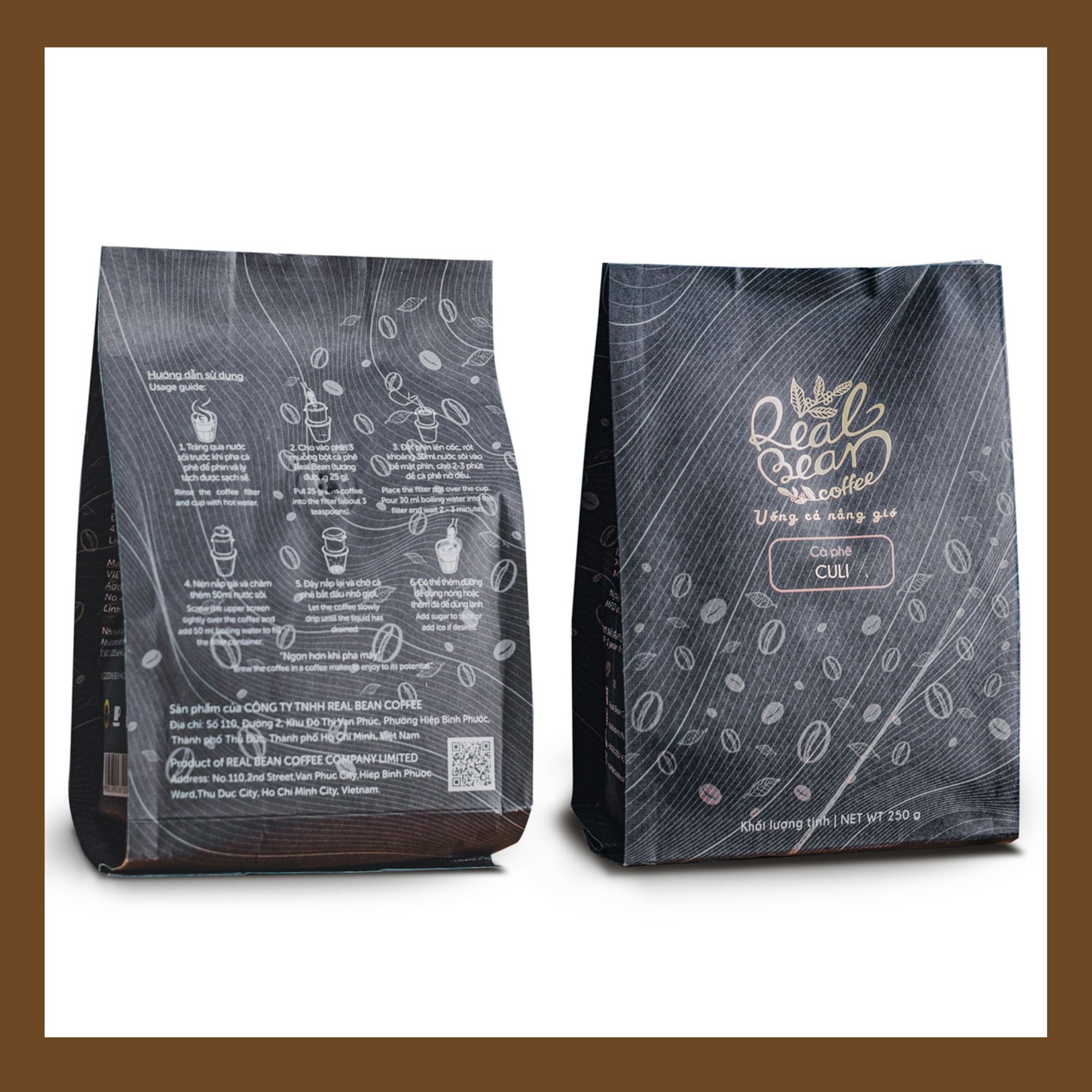 Hộp quà tặng Real Bean Coffee Combo Gift Set