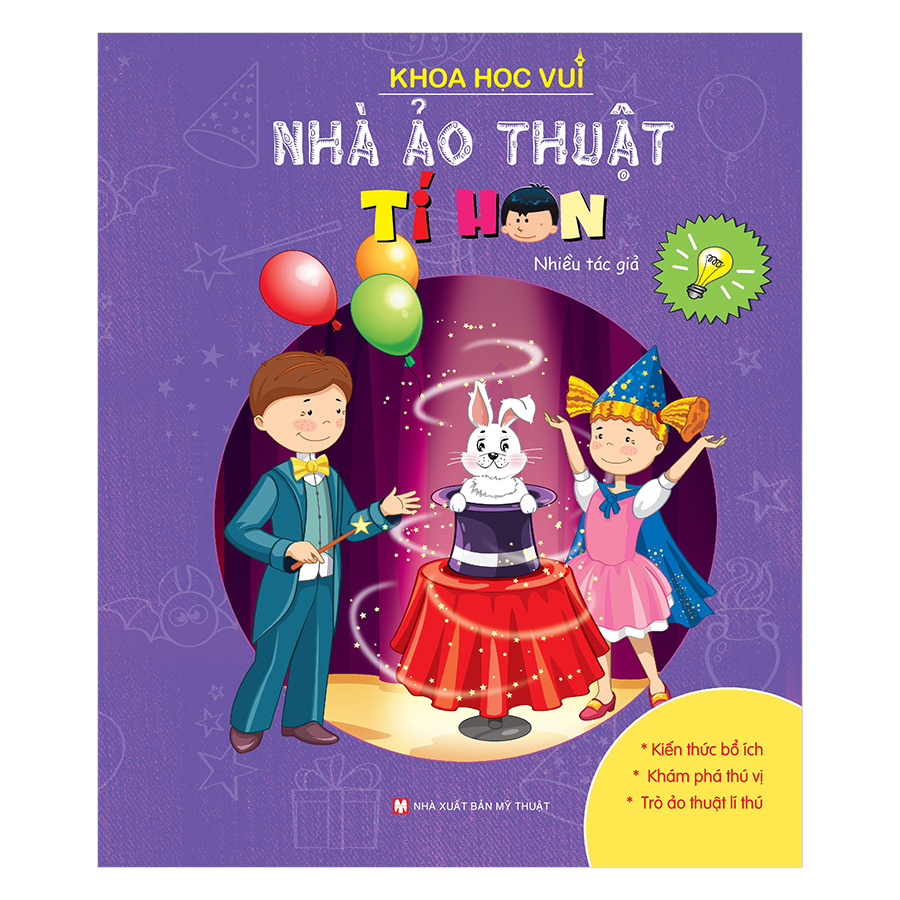 Combo Khoa Học Vui - Nhà Ảo Thuật Tí Hon (5 Cuốn)