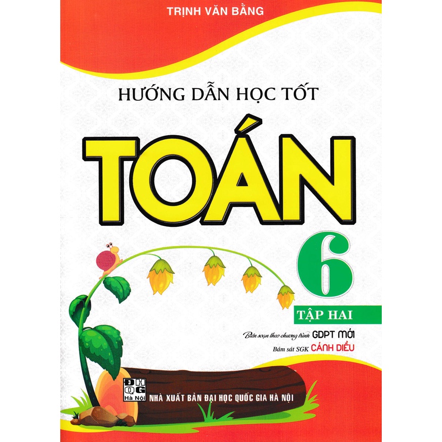 Sách - Combo Hướng Dẫn Học Tốt Toán 6 - Tập 1+2 (Bám Sát SGK Cánh Diều - Bộ 2 Cuốn)