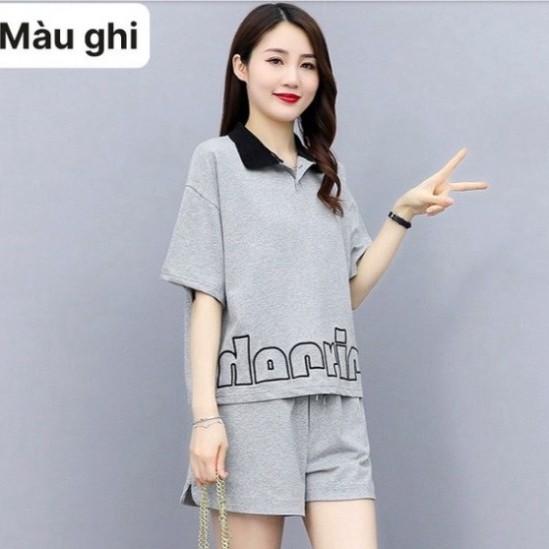 Bộ thể thao nữ cộc tay, bộ hè nữ chất liệu thun cao cấp hàng đẹp giá tốt cho mọi người