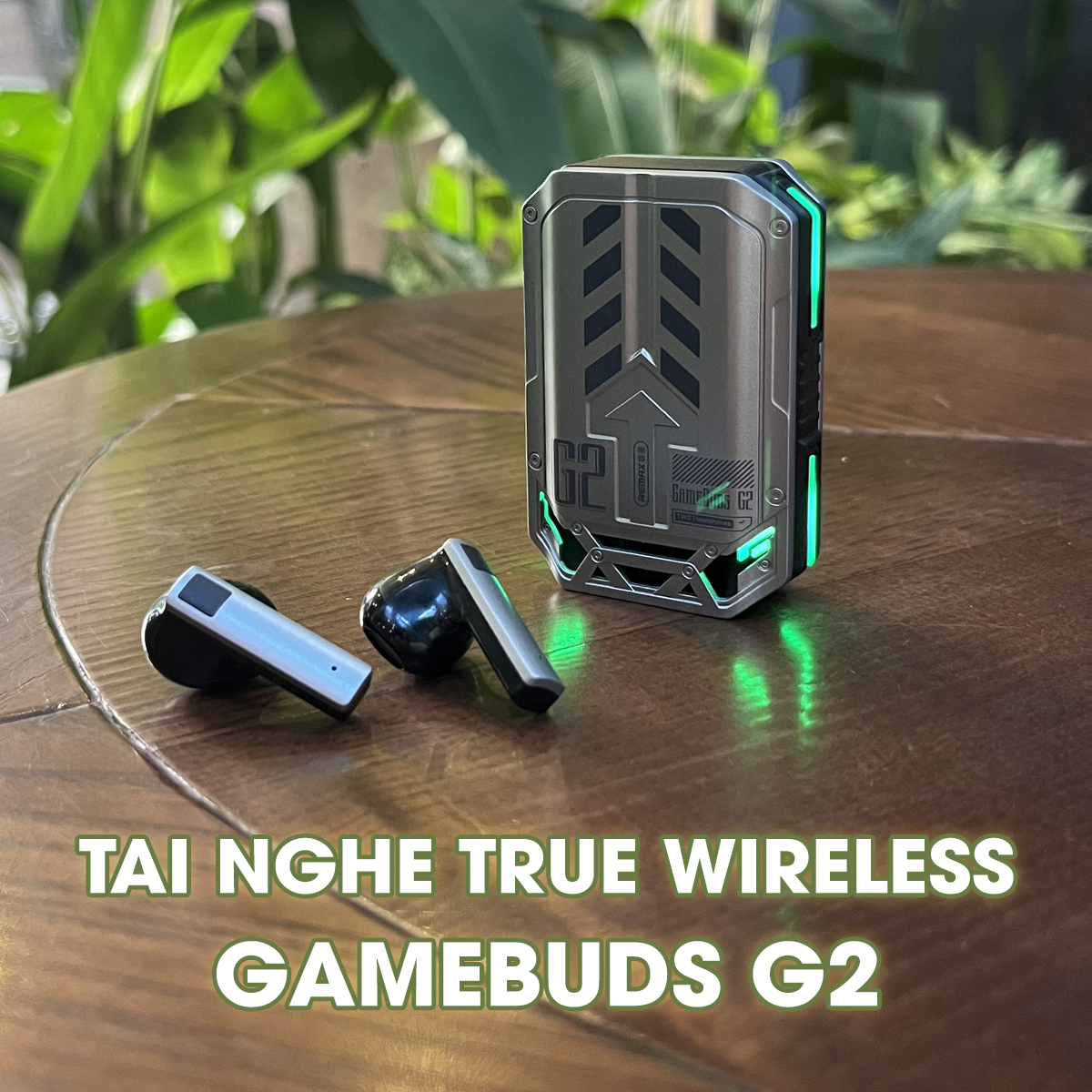 Tai Nghe Gaming Bluetooth True Wireless Remax GameBuds G2 Không Độ Trễ Khi Chơi Game - Hàng Chính Hãng Remax