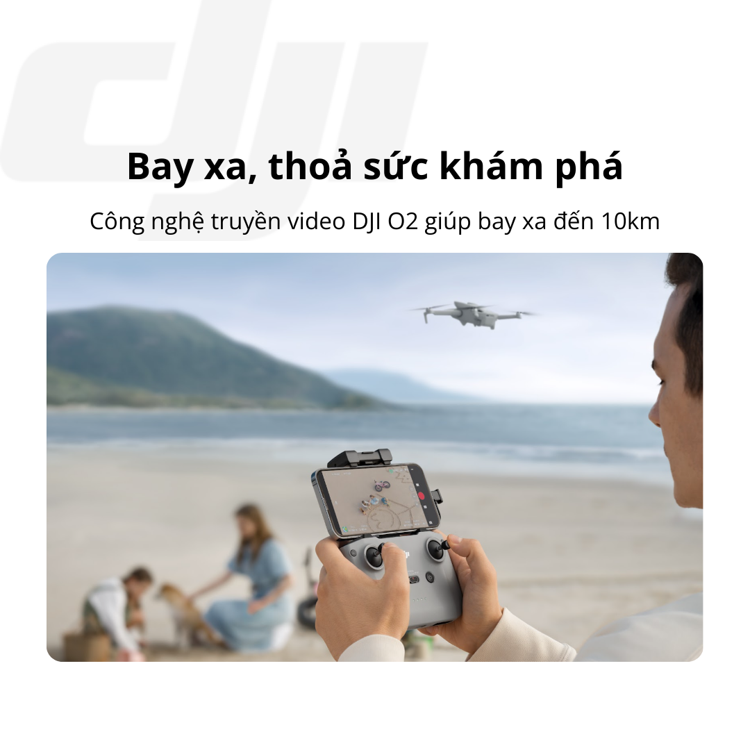 Flycam DJI Mini 3 kèm điều khiển (DJI RC-N1) nhỏ gọn, quay video chất lượng cao 4K HDR - Hàng chính hãng