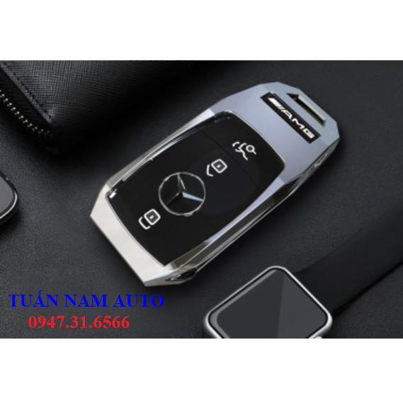 Ốp bọc chìa khóa Mercedes GLC, C, E, S, GLA, GLK, GLB đời 2023, 2022, 2021, 2020 Mẫu Mới Nhất