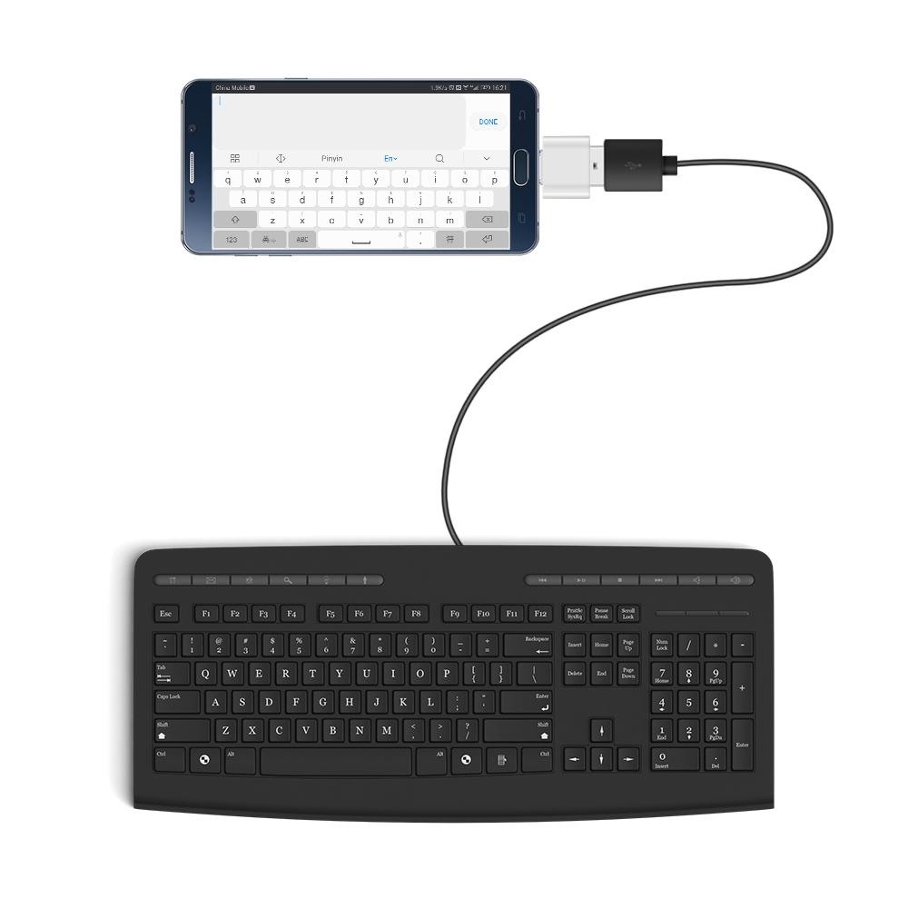Đầu Chuyển Đổi Micro Usb Sang Type C Cho Điện Thoại/Máy Tính