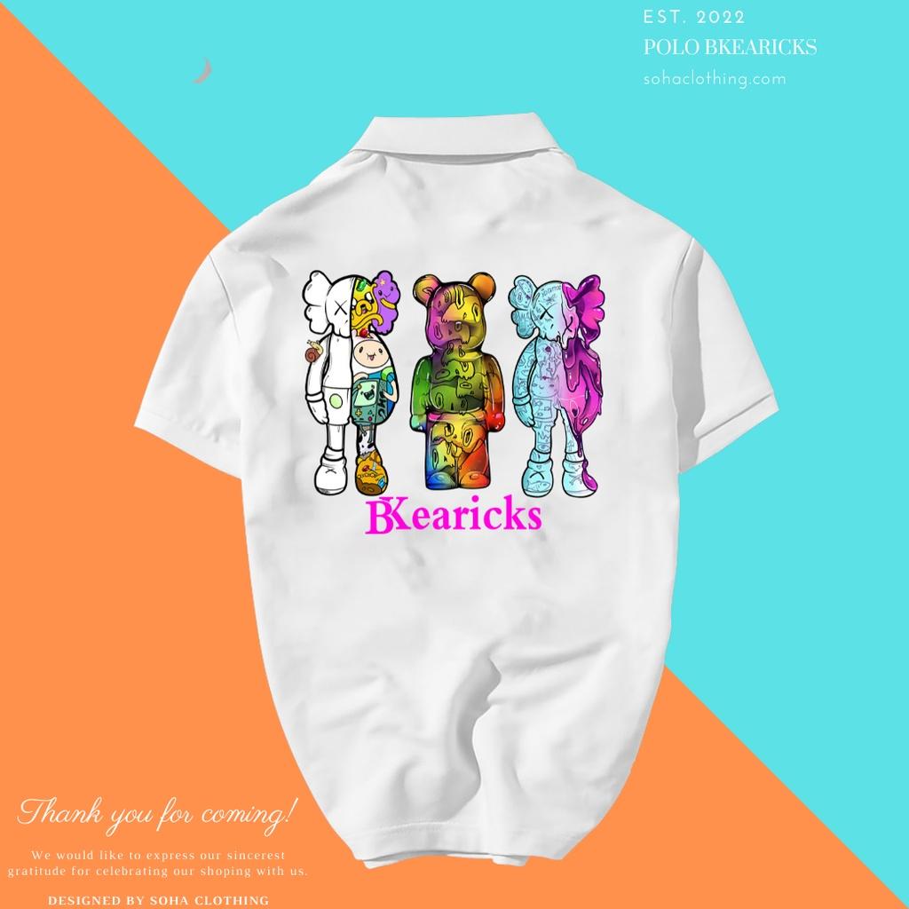 Áo Thun Polo Nam Basic cổ bẻ vải Cá Sấu chuẩn form,hình in sắc nét, BKEARICKS-SoHa Clothing