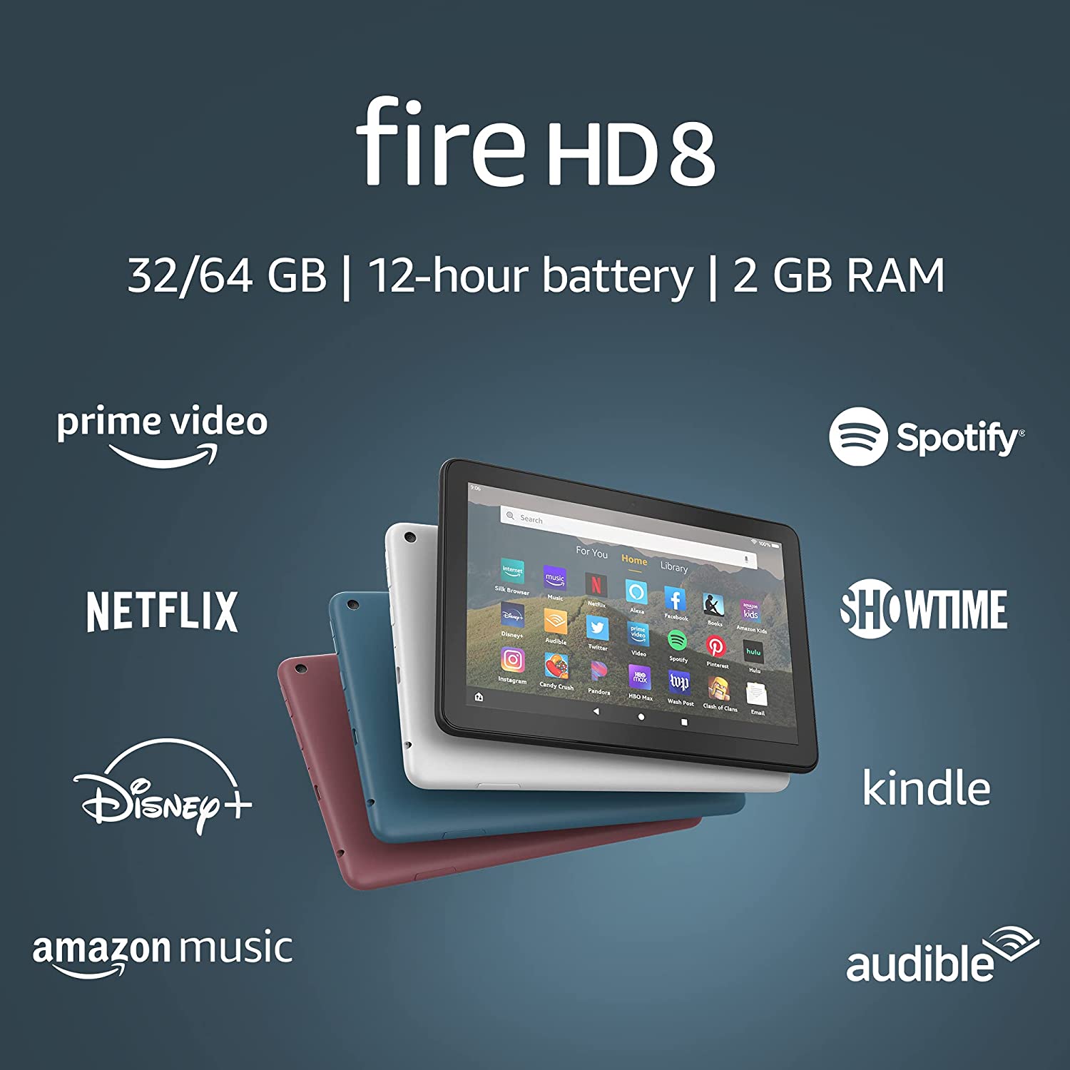 Máy tính bảng Kindle File HD 8 Hàng nhập khẩu