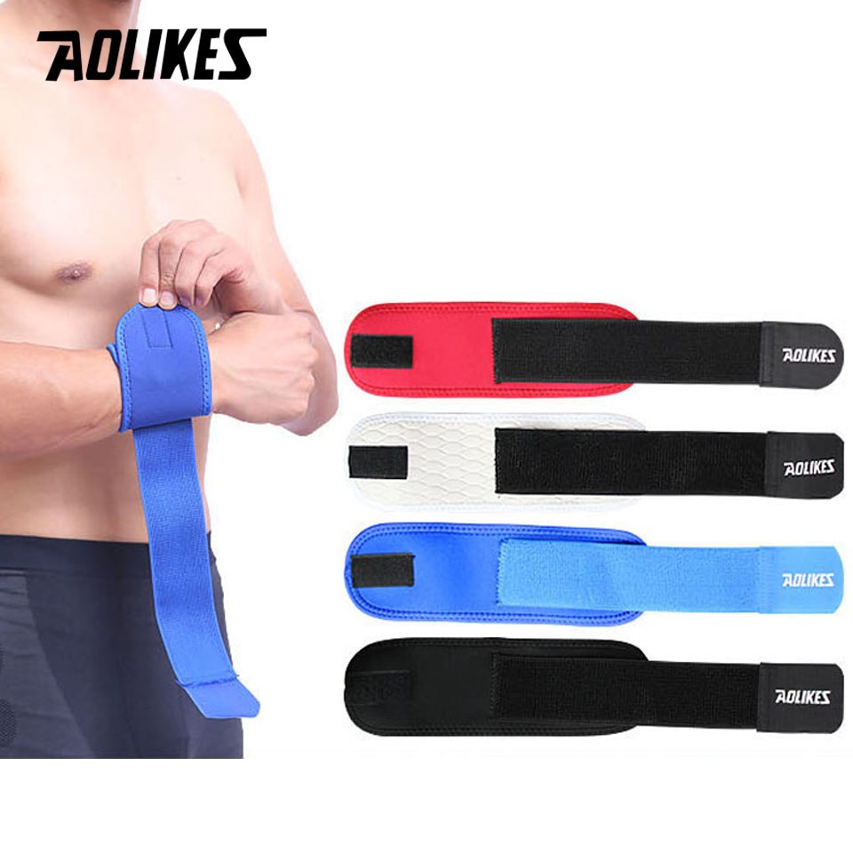 Quấn Bảo Vệ Hỗ Trợ Khớp Cổ Tay Nam Nữ Khi Chơi Thể Thao Sport Pressure Wrist AOLIKES YE-7936