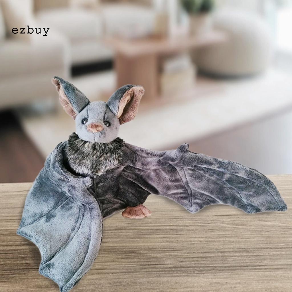 PP Cotton Bat Decor Toy Soft Vivid 3D Bat Plush Doll Creative for Kids