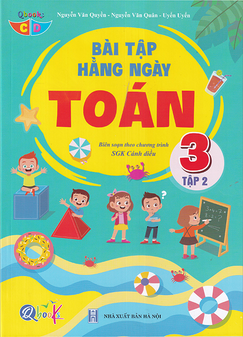 Sách - Bài tập hằng ngày Toán 3 tập 2 (Biên soạn theo chương trình sgk Cánh diều)