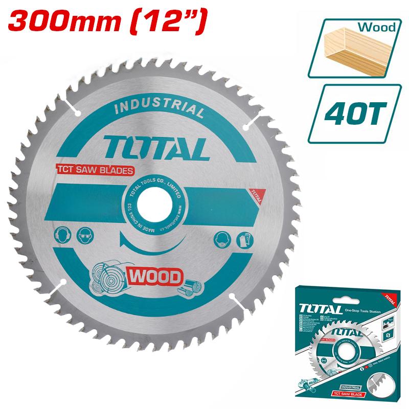 LƯỠI CƯA GỖ (HỢP KIM TCT) TOTAL TAC2311525T - HÀNG CHÍNH HÃNG