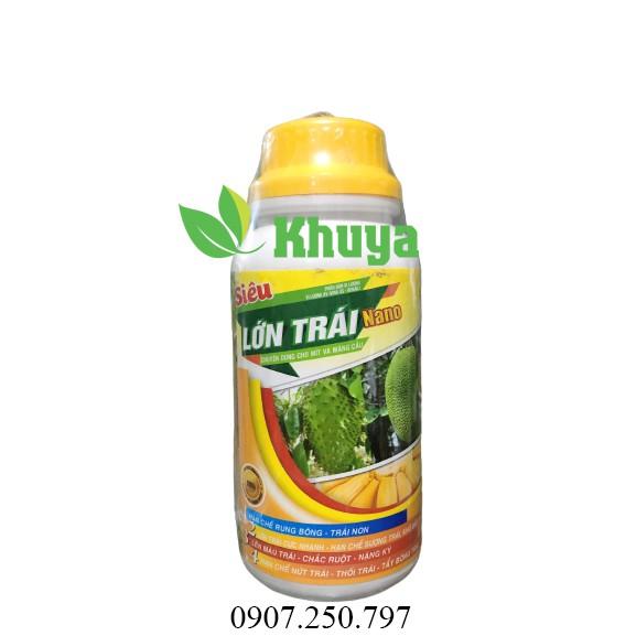 Phân bón vi lượng Siêu Lớn Trái Nano 500ml chuyên Mít và Mãng Cầu