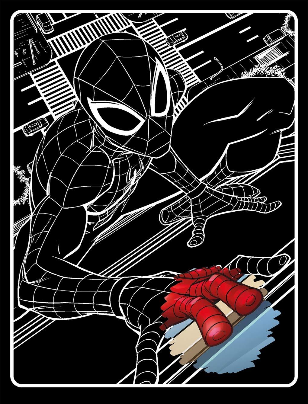 Marvel Spider-Man: Scratch Art (Scratch Art Marvel)