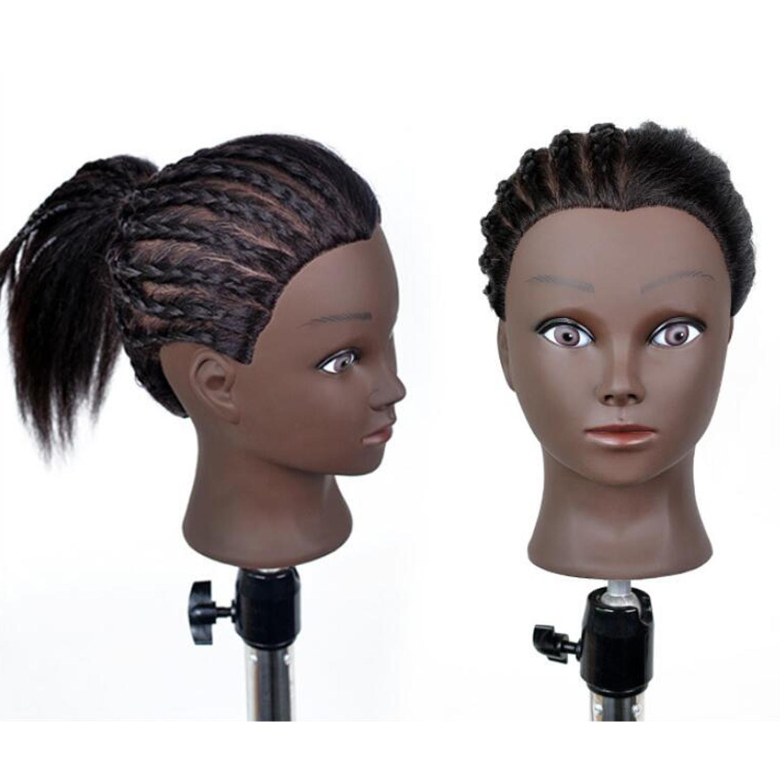 Hair Styling Practice Doll Head Training Mannequin Clamp