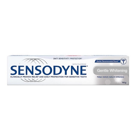 Sensodyne Gentle Whitening - giúp làm trắng răng tự nhiên 160g