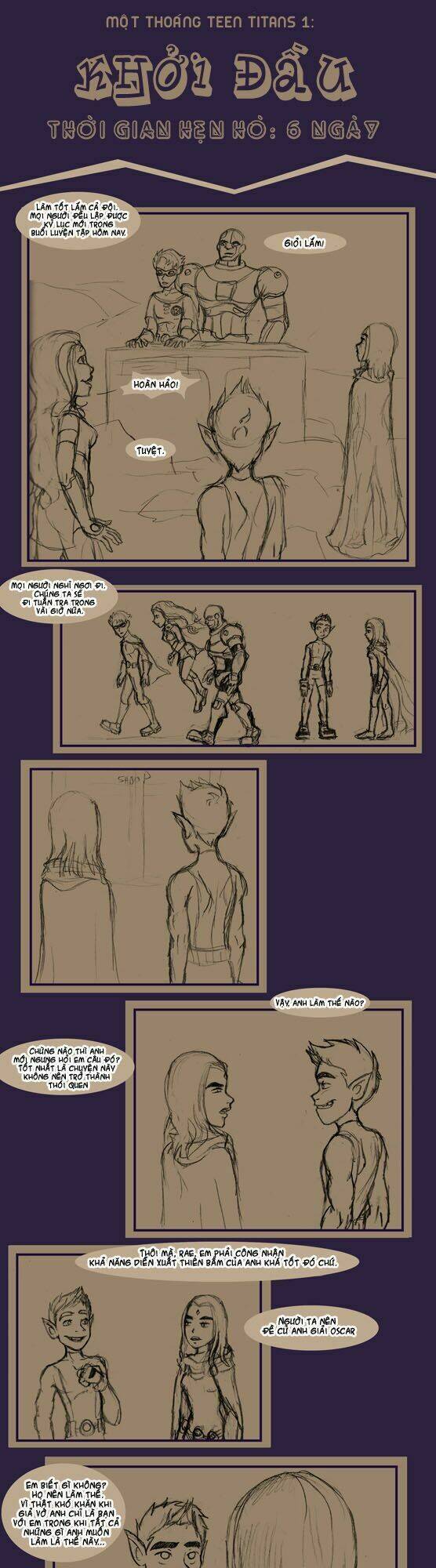 teen titans short comics chapter 1 2