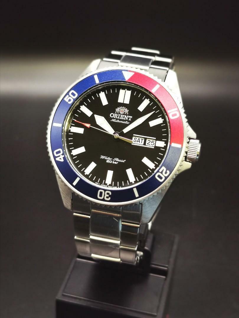 Đồng Hồ Nam Dây Thép Orient Kano Automatic Pepsi RA-AA0912B19B