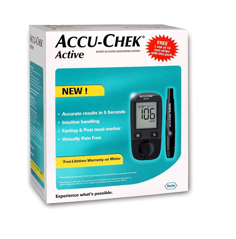 Máy Đo Đường Huyết Accu Chek Active