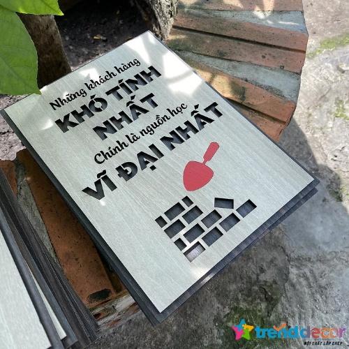 Tranh Treo Tường Gỗ Decor Quán Cà Phê