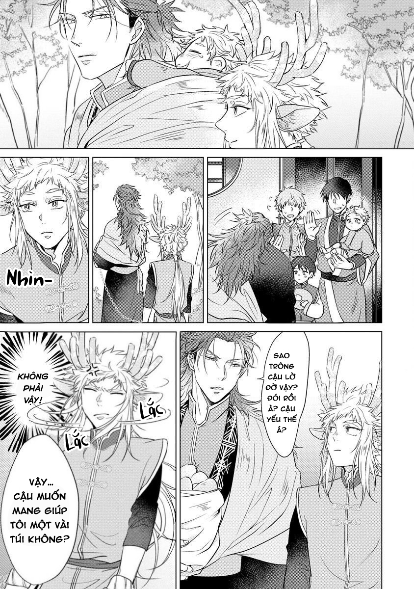 gặp gỡ em, thú nhân màu chàm trắng chapter 3 19