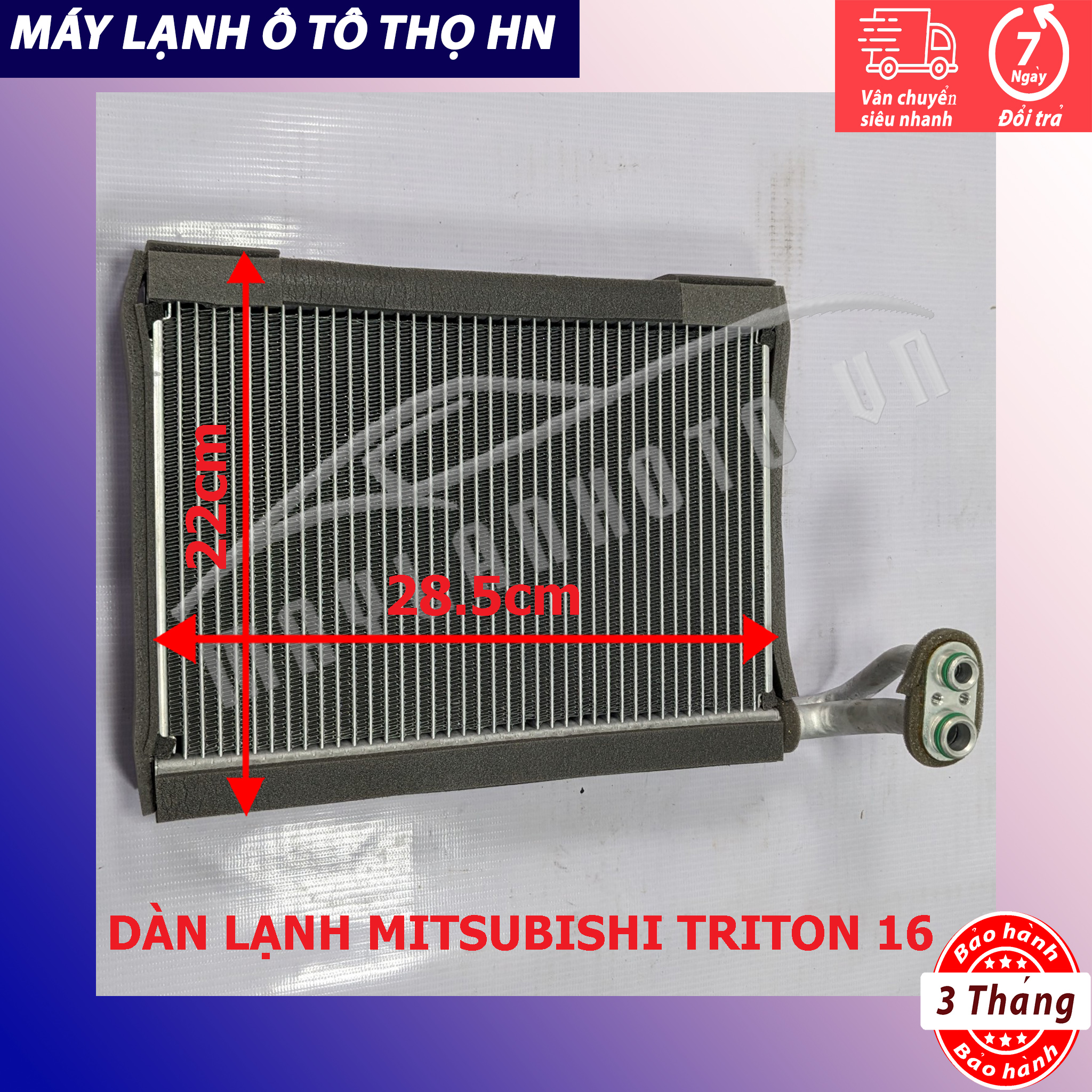 Dàn lạnh Mitsubishi Triton 2015 2016 2017 2018 2019 Hàng xịn Thái Lan 15 16 17 18 19
