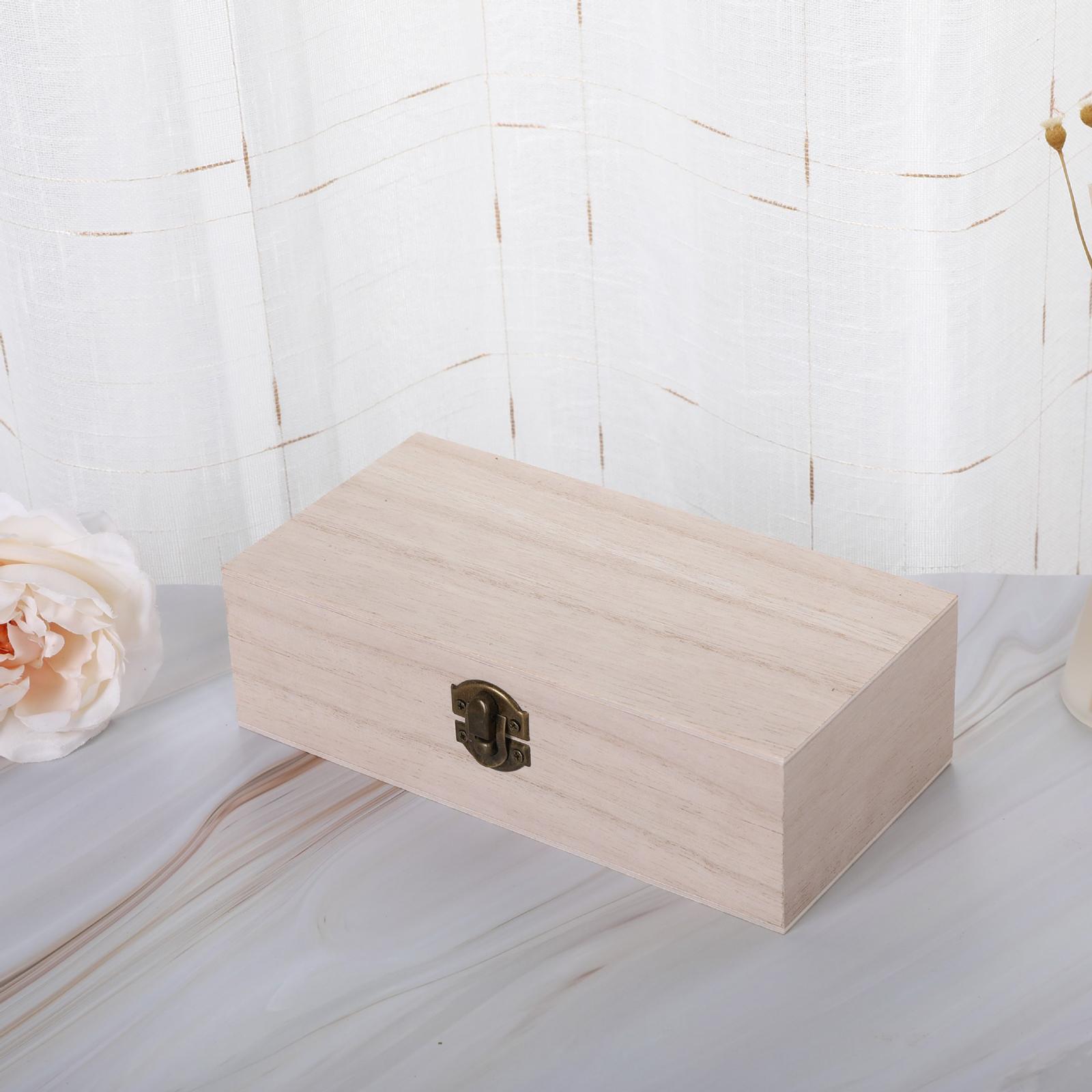 50Pcs Smooth Wooden Box Catch latches, Hasp Locks Accessories Hardware Decoration Buckles for Jewelry Boxes, , Drawer, Cabinet