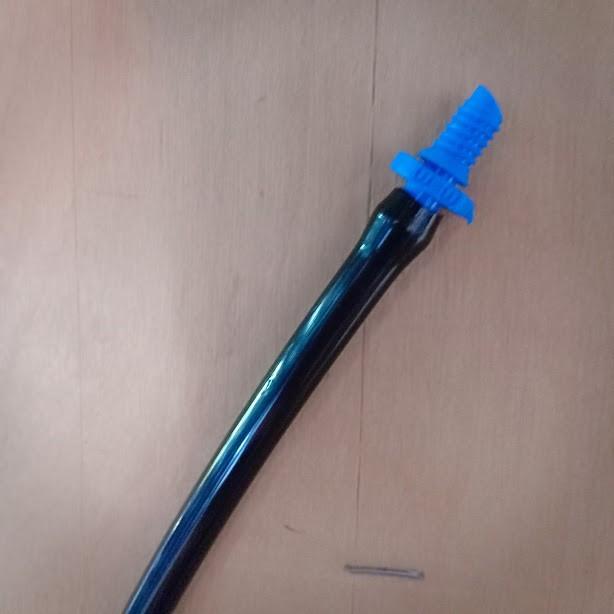 Khởi thủy 1 đầu ren 1 đầu gài nối ống PVC xám  với ống LDPE 5x7 ,5x8,6x8
