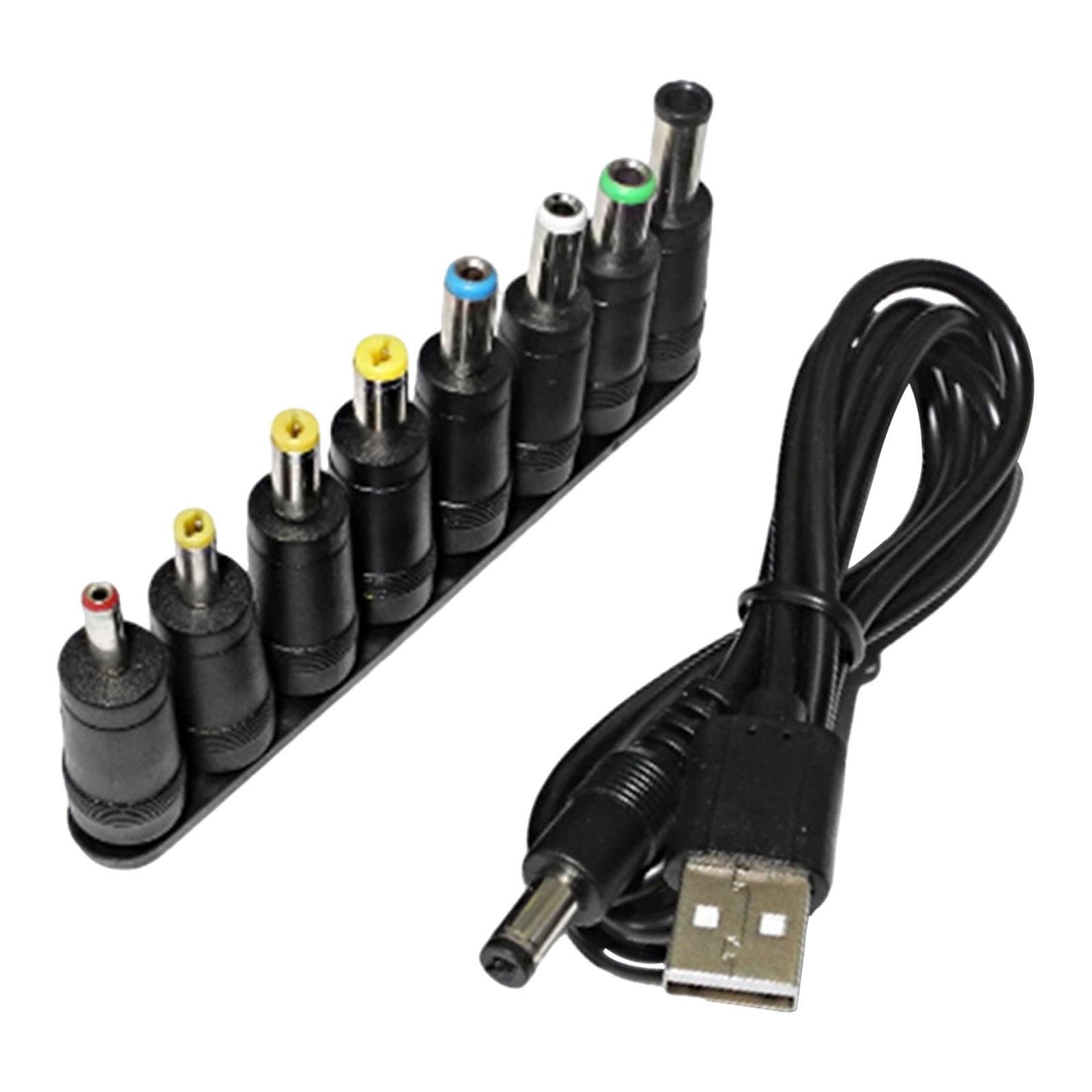 Laptop DC Power Adapter 5.5 x 2.1mm Female Bases Power Adapter Tips Connector