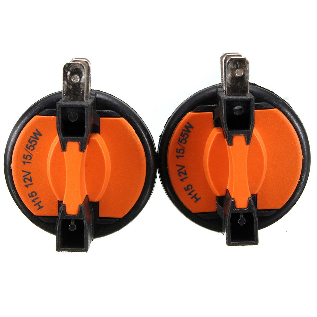 Car High Bright 55w H15 Super White Xenon Head Light Bulb Halogen Lamp 12V
