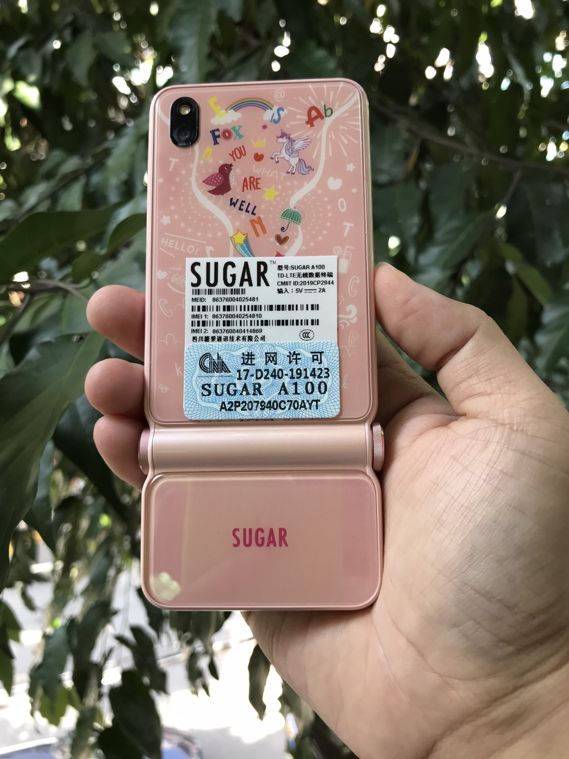 Điện thoại smartphone Sugar A100, music smartphone - Hàng chính hãng