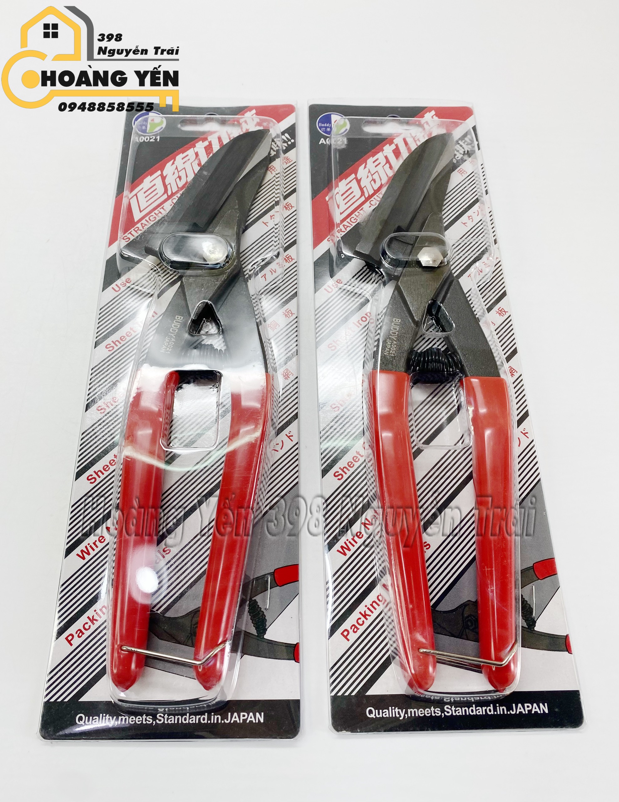 Kéo cắt tôn Buddy A0021 siêu sắc công nghệ Nhật Bản